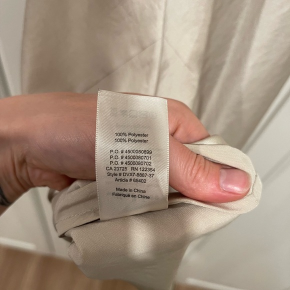 Aritzia Wilfred Free Christine Slip Dress - champagne colour - Picture 6 of 10
